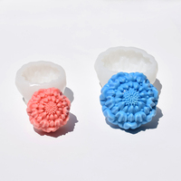 Moule en silicone Fleur d'hibiscus – Élégant moule floral pour bougies artistiques, résine, plâtre et décorations faites à la main