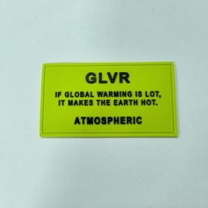 Bán buôn tùy chỉnh mềm 3D Silicone vá cao su huy hiệu cho ba lô hat Quần áo túi may in <span class=keywords><strong>PVC</strong></span> nhãn - Product Image 2