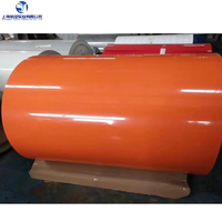 Tôle d'acier galvanisé prélaqué CGC400, revêtement PVDF polyester anti-décoloration, dimensions personnalisées, ISO9001 pour la construction de toitures