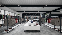 Großhandel Hochwertige profession elle Sport geschäft Innen architektur Sport Schuh Display Einzelhandel Sport Shop Design