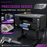 Nueva Impresora UV DTF A3 con Doble Cabezal F1080, Ultra Alta Precisión, Detalles Finos, Tinta UV, Máquina de Etiquetas de Cristal