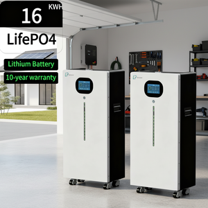 LEADPOWER 10kW 51.2V แบตเตอรี่ลิเธียมไอรอนฟอสเฟตแบบติดผนังชนิดแยกส่วน ป้องกันน้ำและฝุ่นระดับ IP65 รองรับการสื่อสารผ่าน CAN ระบบไฮบริดกริดโซลาร์สำหรับบ้าน - Product Image 1