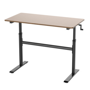 โต๊ะทำงานปรับความสูงได้พร้อมที่จับข้อเหวี่ยงเฟอร์นิเจอร์ในบ้านดีไซน์ทันสมัย - Product Image 4