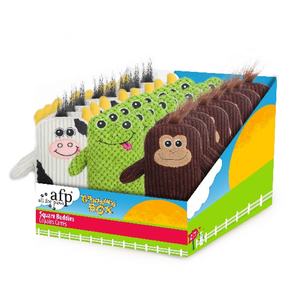 AFP Design personalizzato a colori per animali domestici giocattolo da masticare ampia varietà scatola del tesoro serie cane giocattolo giocattolo cigolante in lattice peluche cane da masticare Set di giocattoli - Product Image 6