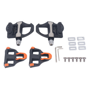 Pedales de Bicicleta con Bloqueo, Aerodinámicos, con Rodamientos, Autoblocantes, con Juego de Calas para Sistema de Autoblocado <span class=keywords><strong>Shimano</strong></span> SPD - Product Image 6