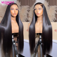 Perruque Lace Front HD en Cheveux Humains 13X6 13X4, Fournisseur de Perruques Full Lace en Cheveux Bruts avec Cuticules Alignées, Perruque Frontale HD pour Femmes Noires