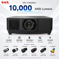 Projecteur laser 10 000 lumens ANSI de qualité professionnelle pour système de projection immersive en grande salle, prix direct usine