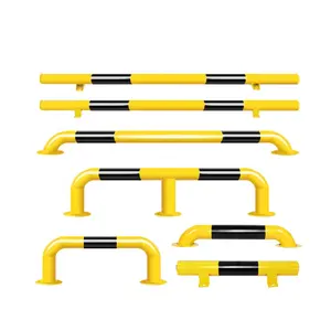 防撞护栏车间轴承柱隔离柱反光直角异型护栏