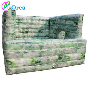 Mur gonflable coloré, flèche de marquage, aire de jeu gonflable, terrain de paintball, bunkers de camouflage, terrain de bataille gonflable - Product Image 4