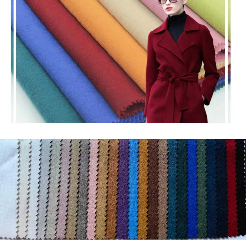 Chine usines peigné tissu 100% laine tissu fantaisie tissu 260GSM pour vêtements