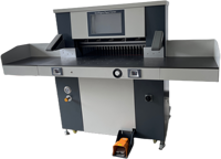 Machine à découper le papier hydraulique HP8210 de grande capacité, 820 mm, guillotine à commande programmée avec écran tactile de 15,6 pouces