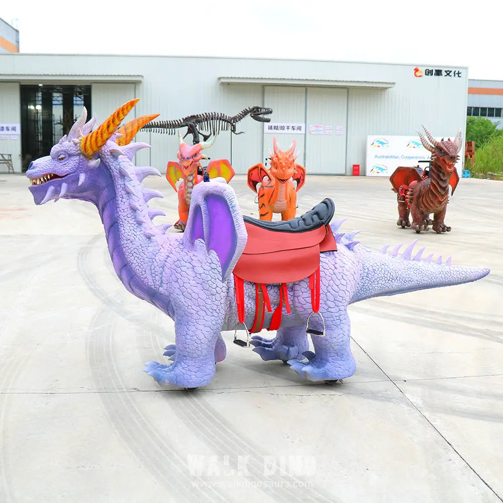 Amusement Park Equipment Electric Coin-operated Dinosaur Rides for Kid Party Inflatable Dinosaur Costume Robot Dinosaur CY-AD-79