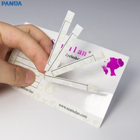 Autocollant d'impression personnalisée pour cils, étiquette adhésive, avec logo, boîte privée, étanche, pièces