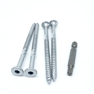 SDPSI DCT Vis à bois T17 Hex Socket Drive Galvanisé CL3 Bugle Batten Vis - Product Image 2