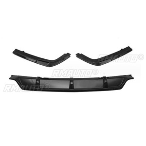 Glossy Black/Carbon Look Rear Bumper Diffuser Rear Side <b>Splitters</b> Spoiler Lip for BMW G07 X7 M Sport 2019-2023 Body Kits Tuning - Product Image 3