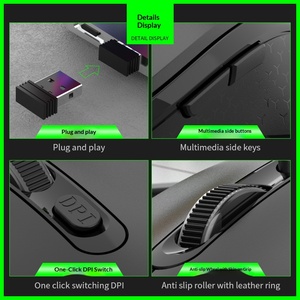 2.4G USB Wireless <b>Mouse</b> Ergonomic Portable Silent <b>Mice</b> Universal For Laptop Desktop PC Computer Office Gaming - Product Image 5
