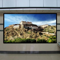 Ultra ince Mini İç Mekan P2 LED Ekran Ev Sineması için LED TV Duvar Ekran Paneli