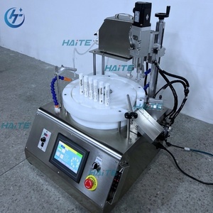 自動 1ml-10ml 液体ガラスバイアル充填巻締めキャッピング機 小型ボトル包装機 - Product Image 2