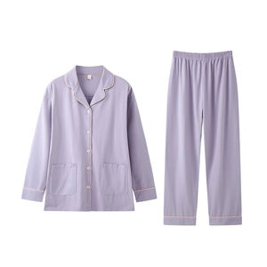 Unterstützt Anpassung Damen-Pyjama-Set Neue Familien-Schlafbekleidung OEM Loungewear Pyjama-<span class=keywords><strong>Sets</strong></span> für Unisex - Product Image 4