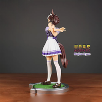 Vente en gros - Figurine d'anime officielle UmaMusume Pretty Derby Mejiro Ryan en version uniforme scolaire, PVC, collection originale, boîte d'origine