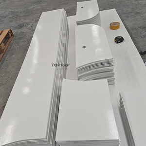 Durable Gel-coated FRP Fiberglass Anti-corrosion Flat Sheets with <b>Cutting</b> Service - Product Image 4
