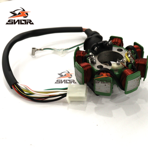 ขดลวดสเตเตอร์สำหรับบ็อ<span class=keywords><strong>ก</strong></span>เซอร์ชุดประกอบสเตเตอร์ชิ้นส่วนสเตเตเตอร์ของ BM150 BM150รถจั<span class=keywords><strong>ก</strong></span>รยานยนต์ของ Bajaj - Product Image 1