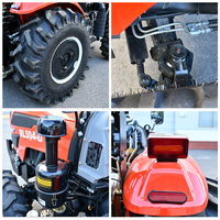 Micro-tracteur le moins cher, tracteur agricole 4x4, moteur diesel, mini tracteurs d'occasion, machines agricoles