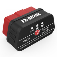 Escáner de Automóviles FZ-DC24K OBD Elm327 WiFi V1.5 Mini Universal OBD2 V1.5, Lector de Códigos, Herramienta de Diagnóstico Automotriz, Adaptador OBDII