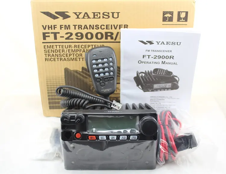 Toptan FT-2900R 2024 walkie talkie, FT-2900R yeni VHF VHF 75W 2M telsiz radyo FT2900R araba radyo