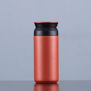 Reusable Stainless <b>Steel</b> <b>Bottle</b> 350ml 500ml Powder Coating Vacuum Insulated Narrow Mouth BPA Free Custom - Product Image 2