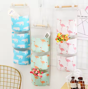 Organisateur de garde-robe mural, sac de rangement pour articles divers, pochette murale suspendue pour bijoux - Product Image 3