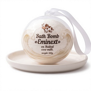 Bomba de Baño Eminext 100g con Leche de Vaca de Baikal Hidratante para el Cuerpo Unisex - Product Image 1