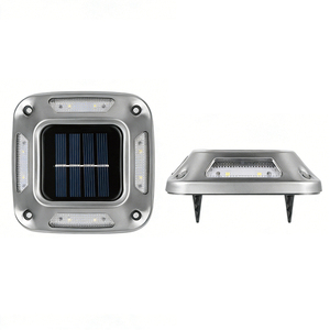 Luz Solar para Jardín con 8 LED, Luces Solares Impermeables, Luz Cálida, Lámpara Solar para Jardín, Patio Exterior, Camino de Entrada - Product Image 6
