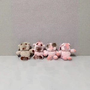Cute Animal Plush Keychain <b>Stuffed</b> Pendant Short Plush <b>Soft</b> Bag Charm Backpack Accessory Party Gift - Product Image 1