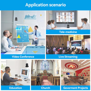 1080P Full HD 3X/10x Zoom quang USB2.0 Camera hội nghị <span class=keywords><strong>video</strong></span> cho livestream và hội nghị truyền hình - Product Image 4