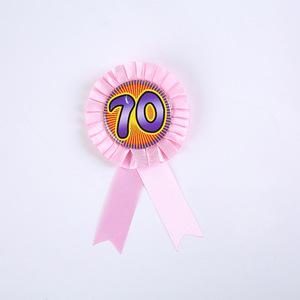 Gran oferta, logotipo personalizado, hacer rosetas redondas, cintas de premio, rosetas, premios, cintas de satén para fiesta de cumpleaños - Product Image 5