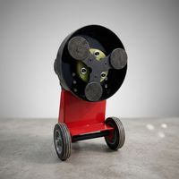 Ponceuse-polisseuse à moteur 350 mm 220 V/380 V 1500 tr/min pour sols en béton, entrepôts, garages et sols époxy, faible entretien