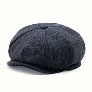 Casquettes plates de style newsboy pour hommes et femmes, chapeaux Ivy, bérets pour hommes - Product Image 3