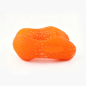 Oreiller de voyage compact et ventilé Haisi, imprimé en 3D, pour le cou, avec poignée de transport, idéal pour les longs trajets aériens – Fabrication directe usine - Product Image 1