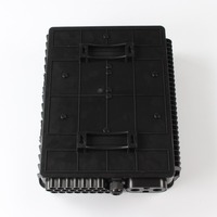 Caja de Distribución de Fibra Óptica FTTH de 48 Fibras, Caja Terminal de Fibra ABS para Exteriores de 24 Núcleos, Caja de Distribución de Empalme de Cable Óptico
