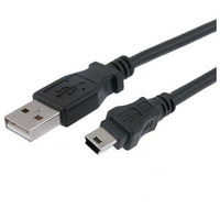 Vente chaude PVC USB 2.0 Type a Mâle vers USB MINI 5PIN Câble Meilleur Prix pour Charge Rapide Ordinateur Téléphone Mobile Lecteur DVD