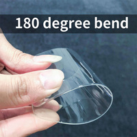 Protector de Pantalla de Vidrio Japonés Asahi 2.5D Ultra Transparente Antirrayaduras con Desbloqueo de Huellas Dactilares HD 9H para Teléfono Móvil