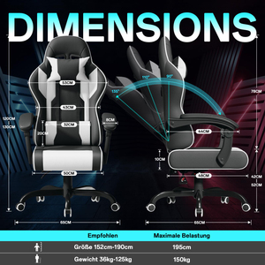 Silla <span class=keywords><strong>Gamer</strong></span> <span class=keywords><strong>para</strong></span> Computadora, Diseño Nuevo 2026, Económica, <span class=keywords><strong>para</strong></span> Juegos de Carreras, ODEM OEM, Cubierta de PU, Reclinable - Product Image 5