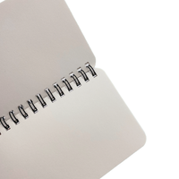 Carnet de notes personnalisé A6 en spirale, carnet de notes vierge pour étudiants, carnet d'adresse