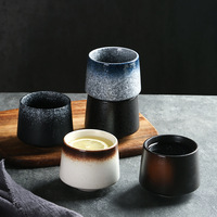 Vaisselle en céramique, tasse à café de 200 ml, tasse jetable de style nordique, tasse créative, tasse à thé, option de logo disponible