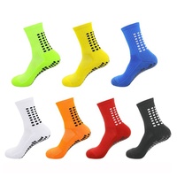 Chaussettes de sport de qualité supérieure pour le basketball et le football, antidérapantes, avec logos personnalisés, impression numérique, saison printemps, pour hommes, en Spandex/Nylon