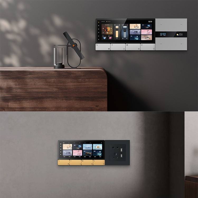 2025 New Arrival Tuya 6 Inch Control Panel Smart Home Music Amplifier Zigbee Gateway New Technology Smart Home Appliances · image 6