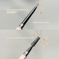 Crayon à sourcils minéral doré végétalien, fin, waterproof, longue tenue, application facile, qualité professionnelle, OEM/ODM, marque privée