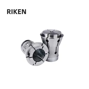 standard good quality din 6343 collet grooved bore riken SAD40 collet large Spring Steel Collet