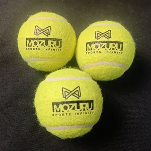 Us Open Tennis Ball Wool 45% Fabric Tennis Trainer Rebound Ball 80 Heavy Hard Giant Big Blue Tennis Ball Set